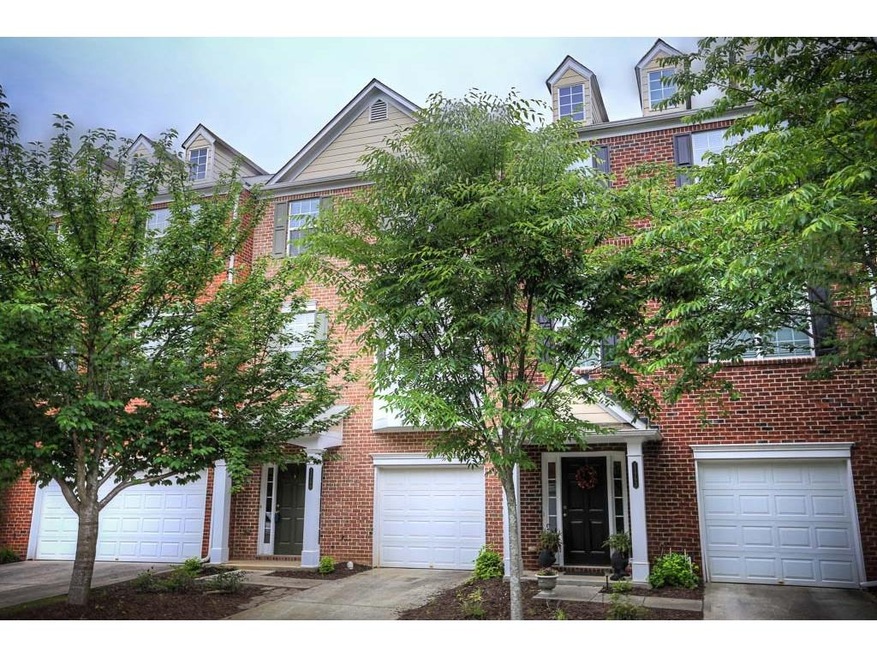 front view of townhome.