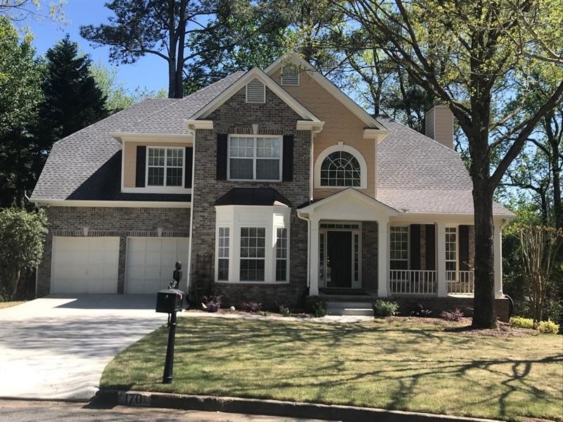 Front View. The house has a new drive way and walk