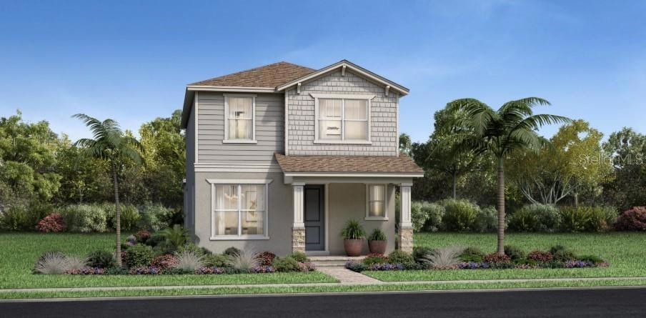 Bellamy craftsman exterior rendering