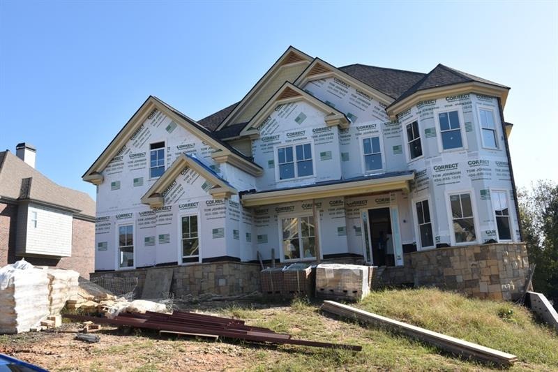 Stock Photo of similar home.  Not actual home