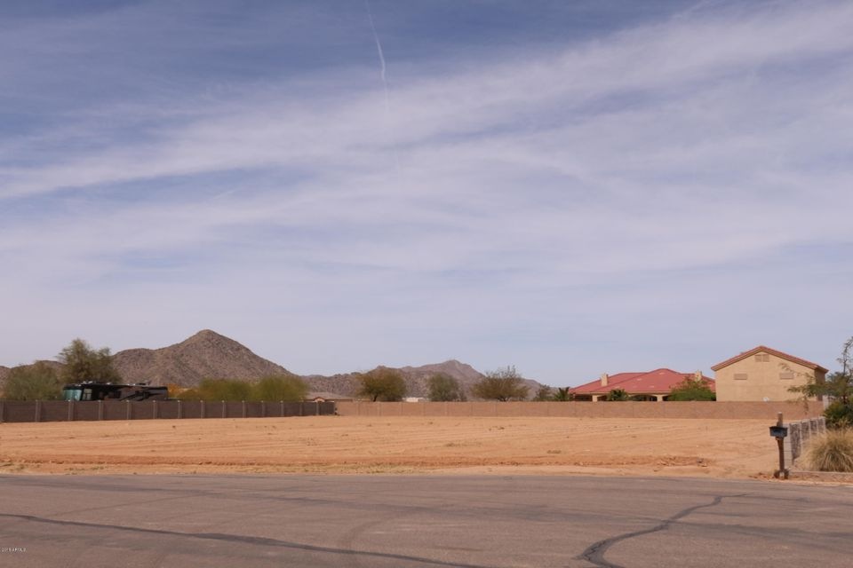 View to the NW of front of lot