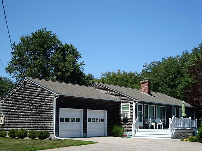 Exterior Front. Ranch with a 2 car