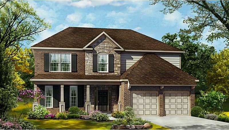 Exterior Front. MODEL HOME - The Brookwood