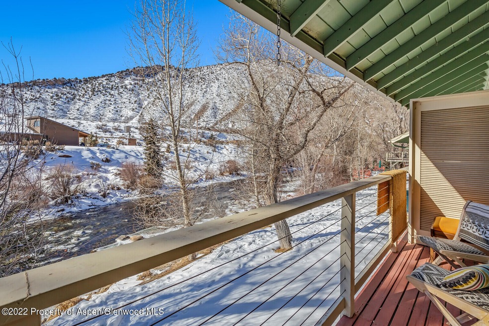 Deck on river