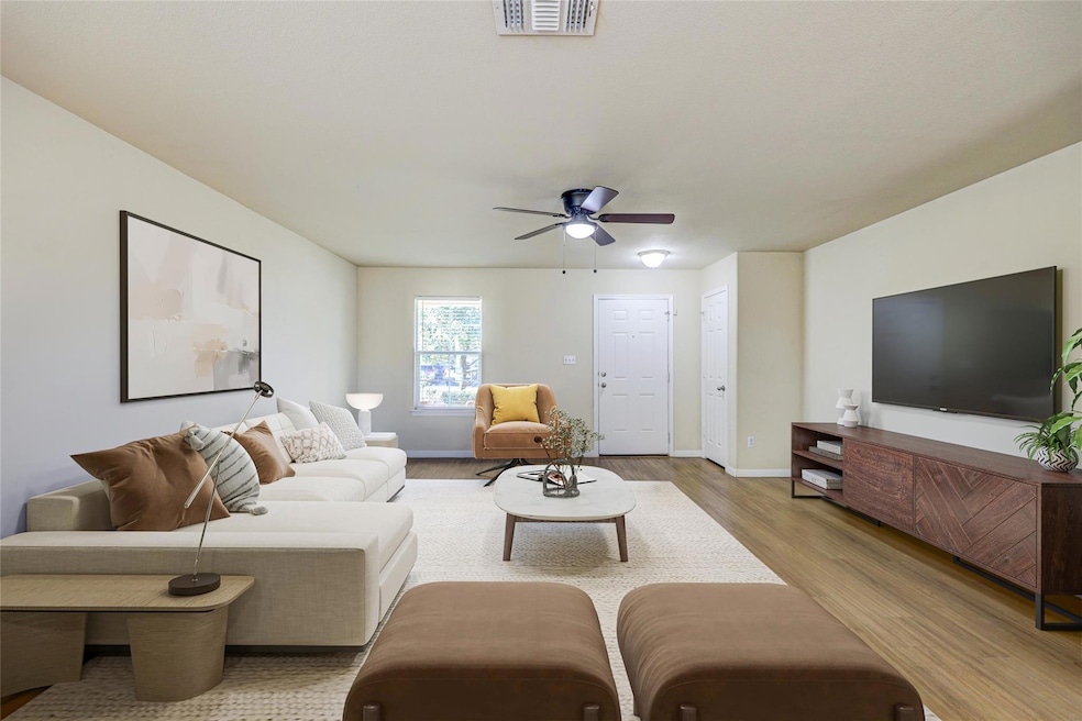 Spacious living room *pic virtually staged*