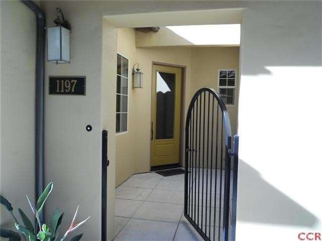 Private courtyard/patio entrance to home.