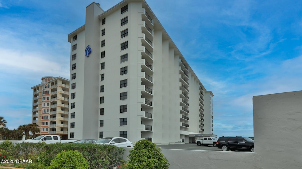 front of building