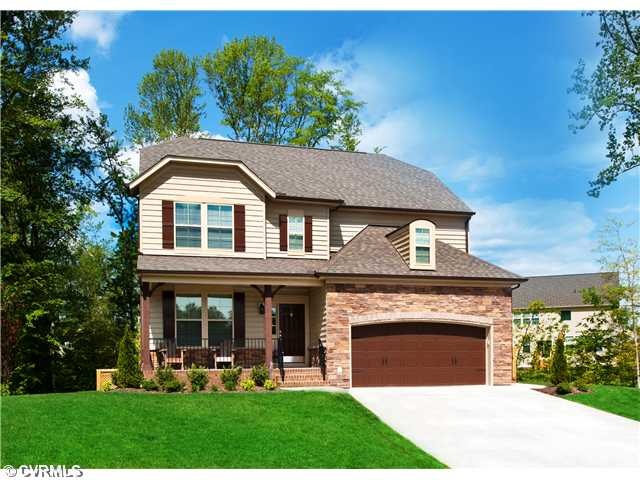Exterior Front - Chatham Floor Plan by HHHunt Home