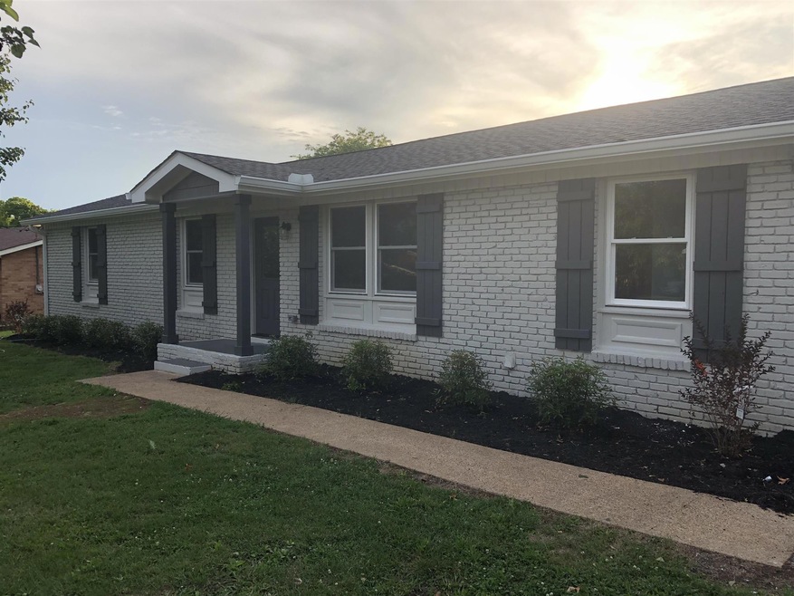All Brick, covered front porch