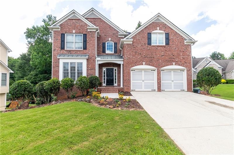 Brick Front and covered Entry
