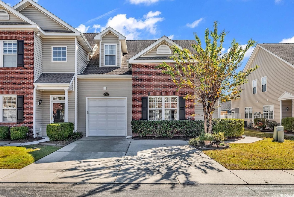 One car garage and two parking spots