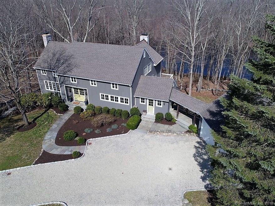 Bird's eye view of meticulously maintained grounds
