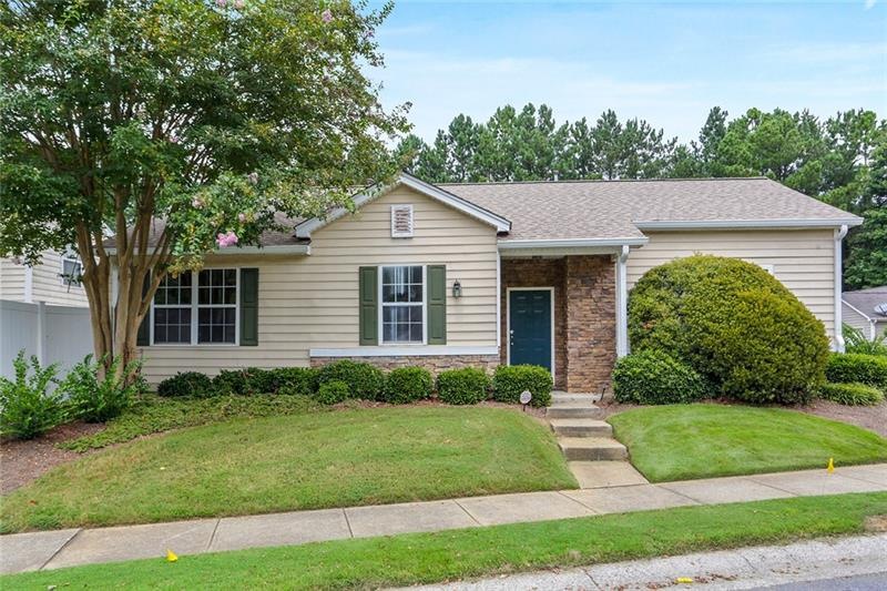 Low Maintenance Exterior has lots of curb appeal.