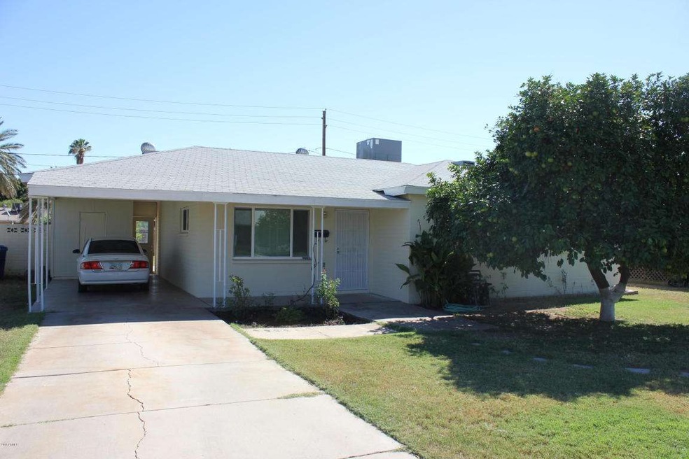 Front of home