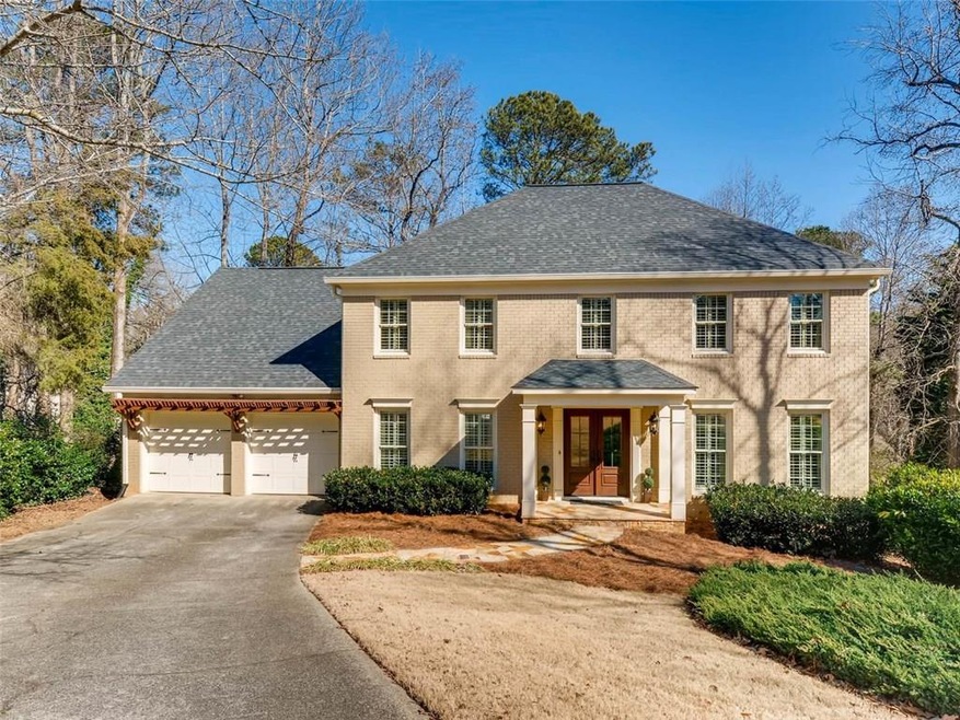 Gorgeous brick traditional on cul-de-sac lot