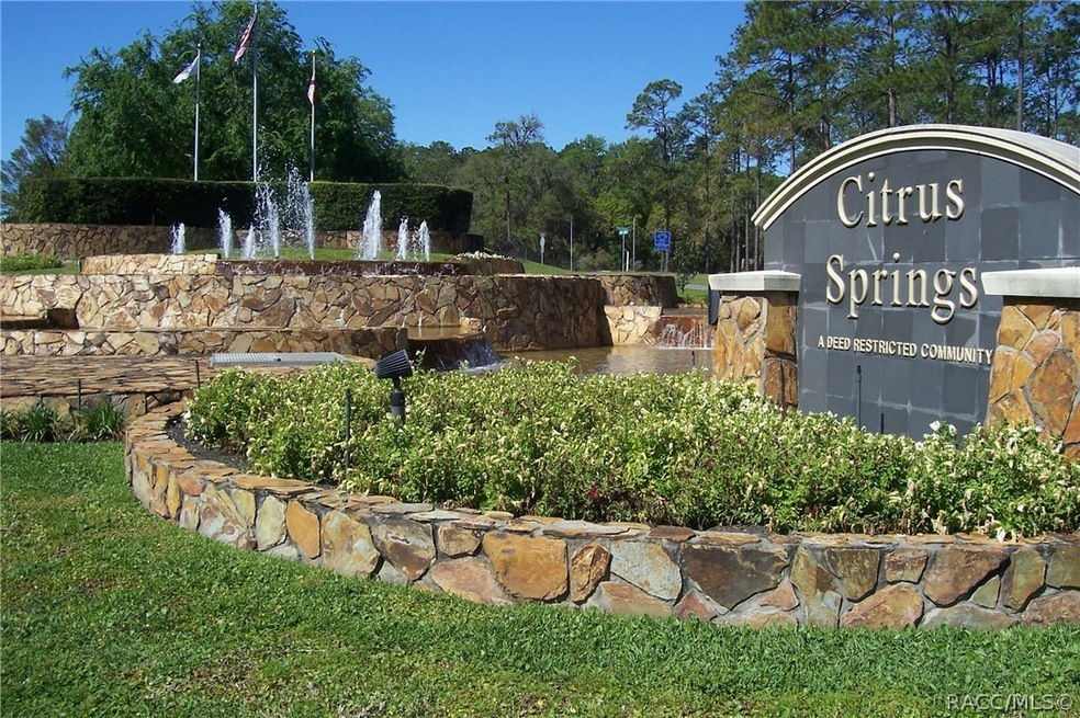 WELCOME TO CITRUS SPRINGS