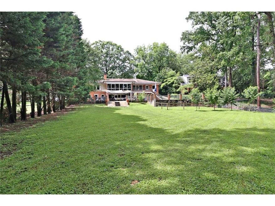 This view is from the backyard. 0.91 acres. This h