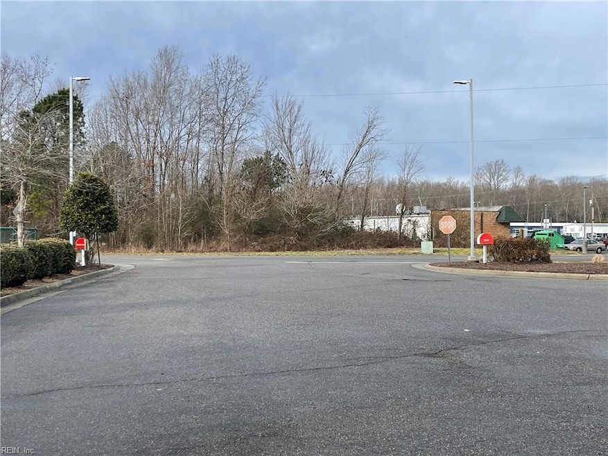 Entrance to property across from the Wawa entrance