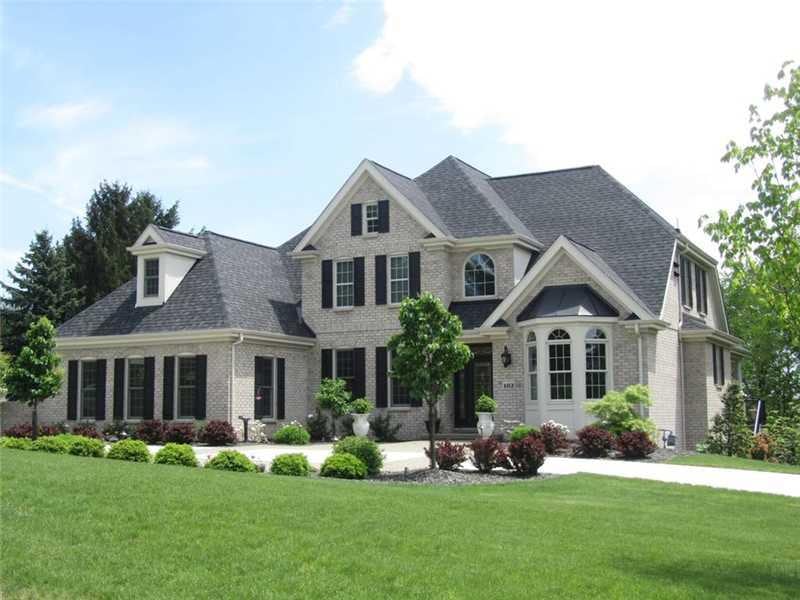 Exterior Front. Exterior front of home with large 