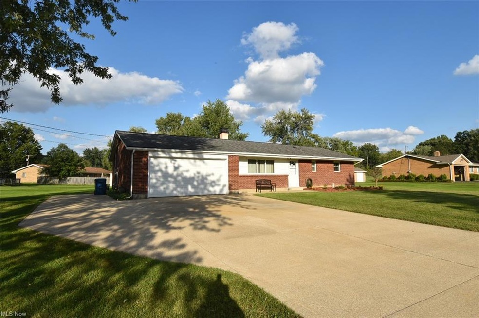 Ranch-style brick home