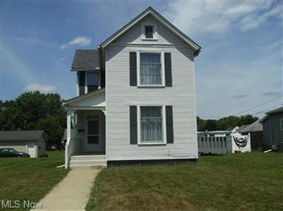 Two story home with a large lot and two car garage