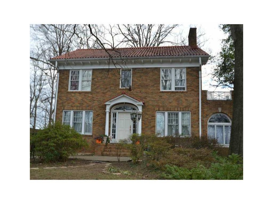 Exterior Front. Classic all brick Druid Hills Trad