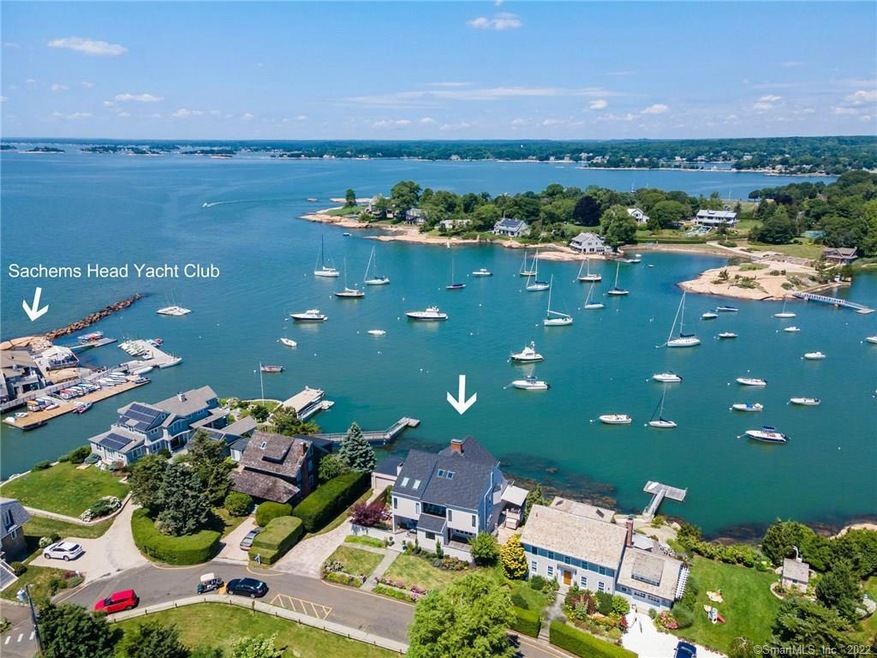Aerial view showing Chimney Corner Circle, which i