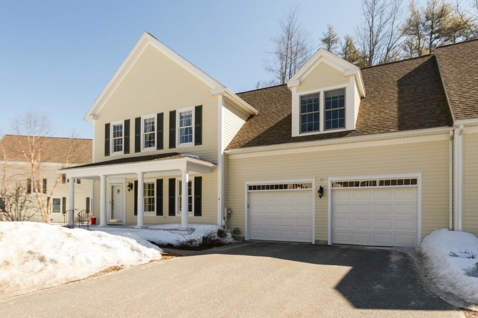 Exterior front with two car garage