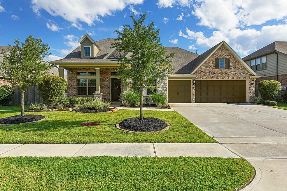 Front Elevation With Professional Landscaping.