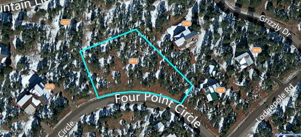 Aerial Map - 2874 Four Point