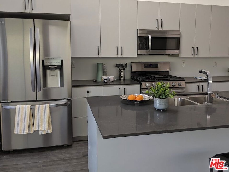 Beautiful kitchen with a large