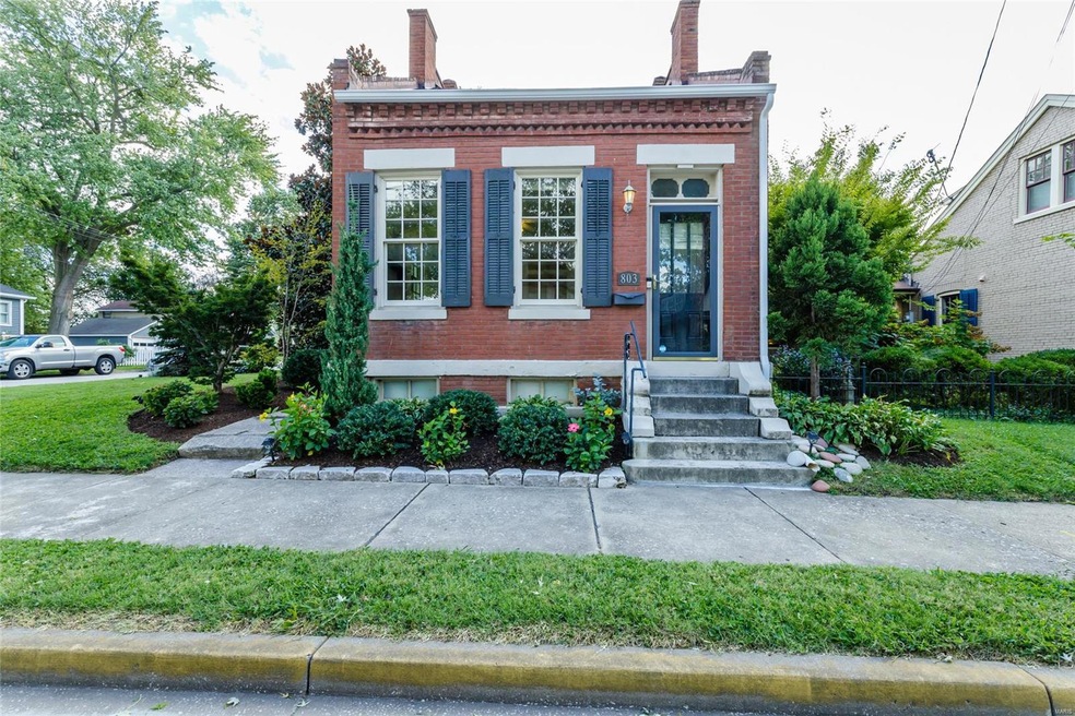 Your new home at 803 Jefferson St located in histo