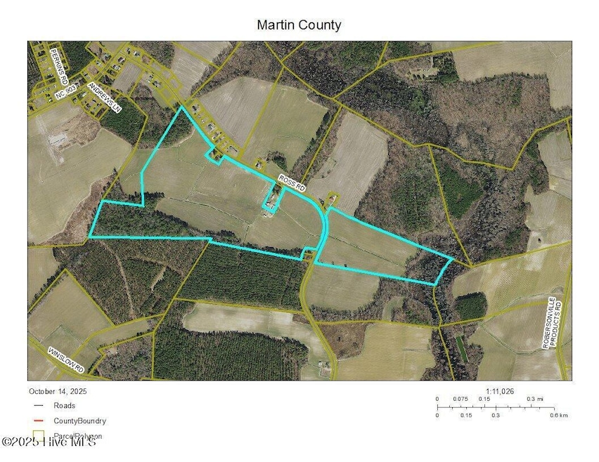 Ross Farm aerial map