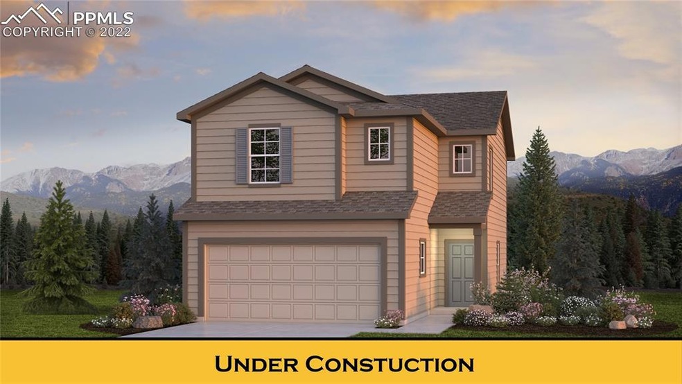 Traditional elevation. Actual exterior colors may 
