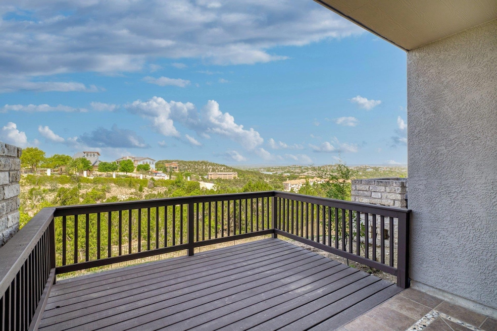 View of deck