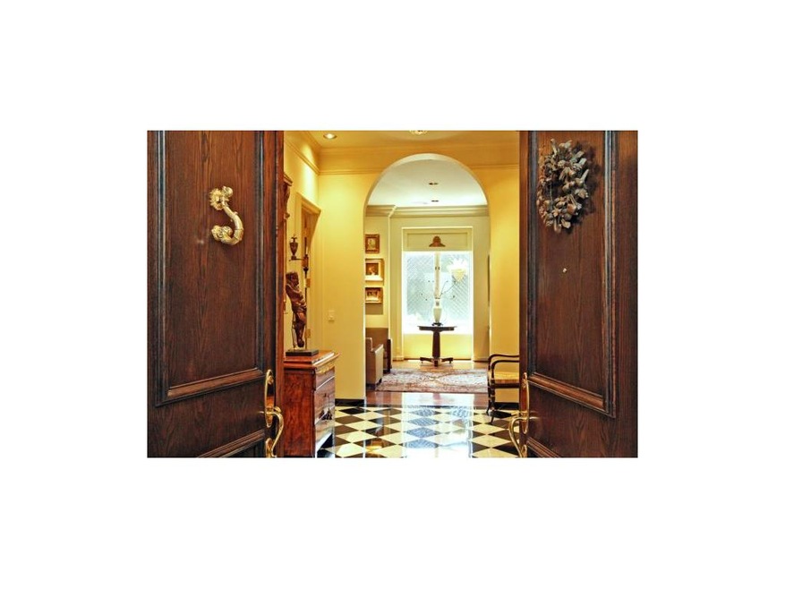 Gracious Marble Foyer