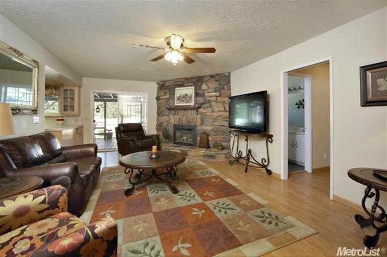 The main House Family Room is light and open and f