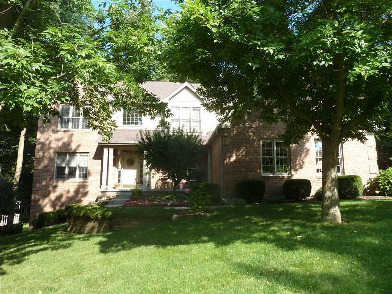 Exterior Front. Custom Built - Brick & Hardi Plank type siding - Large 3 car Side Load Garage