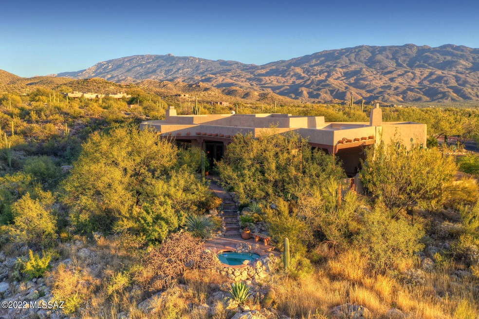 Drone View of Rear of Home