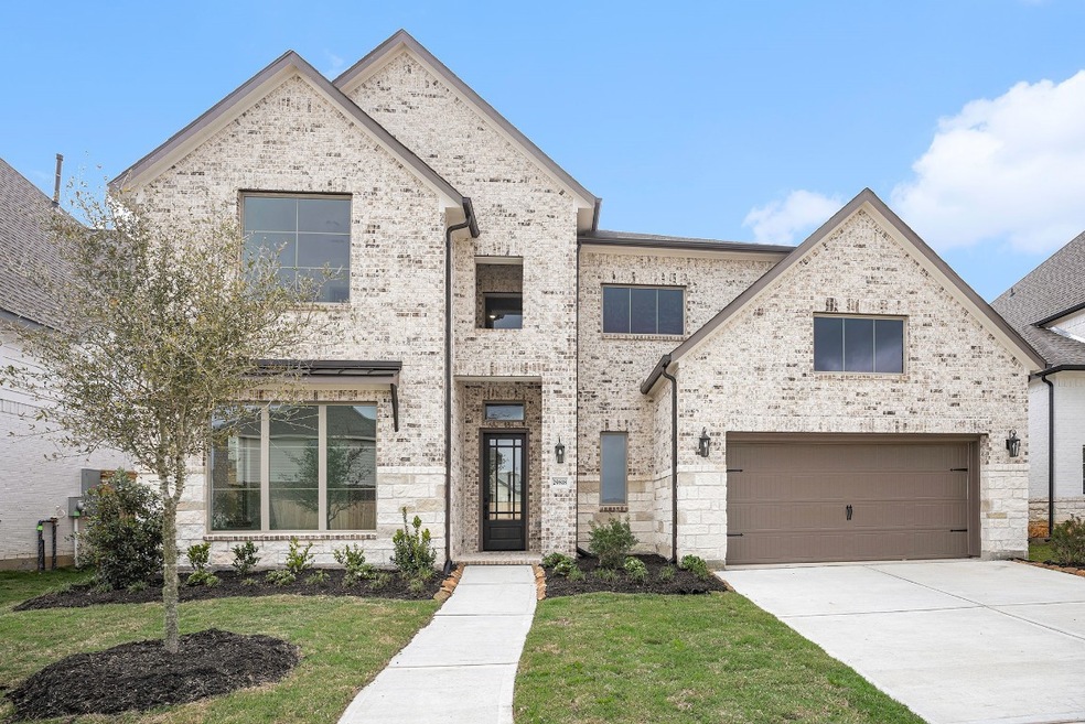 MOVE IN READY!! Westin Homes NEW Construction (Rowan V, Elevation F) Two story. 5 bedrooms. 4.5 baths.