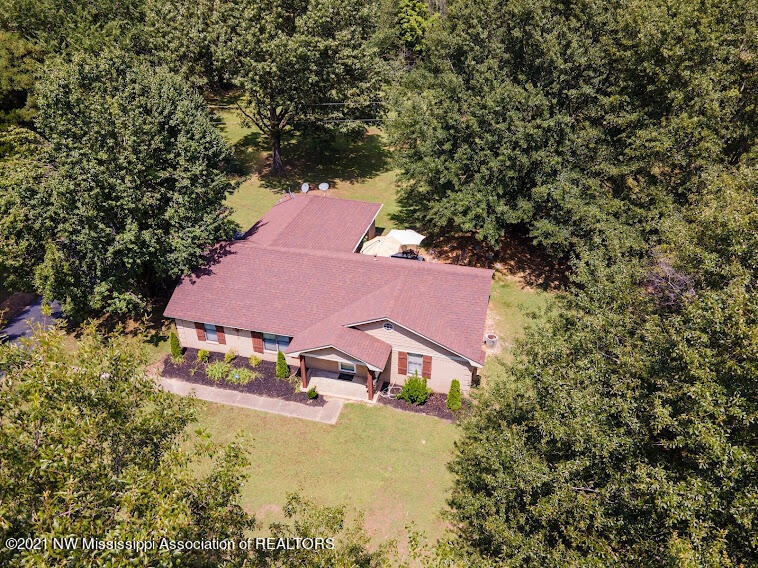 beautiful aerial view my home