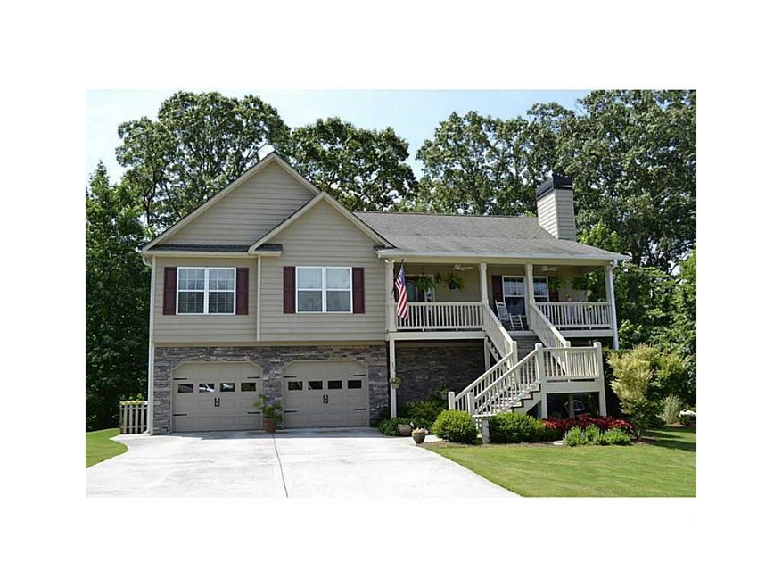 Exterior Front. Large country front porch!