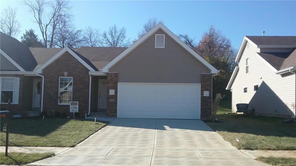 Just completed!  Note trees in the backyard for ex