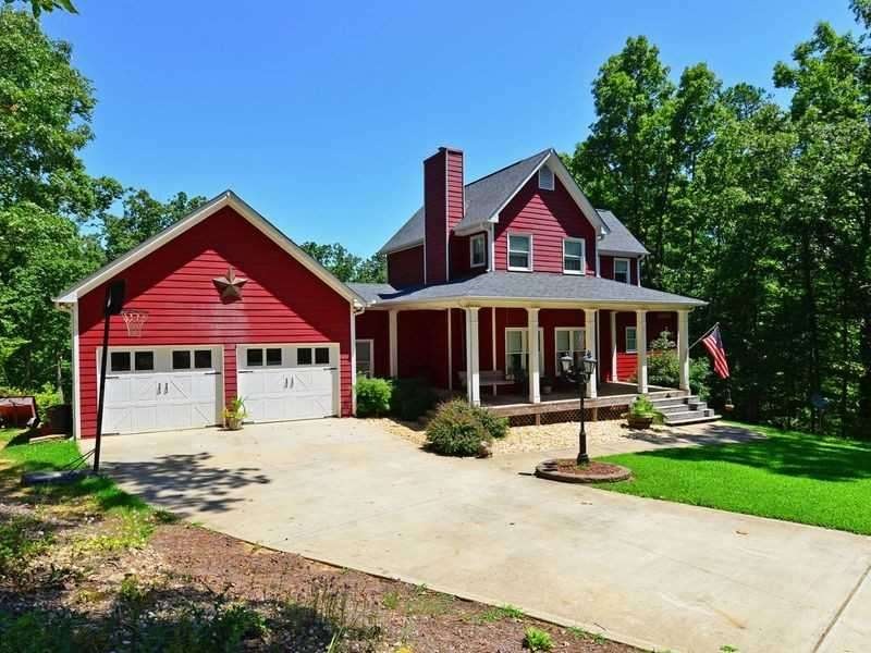 Exterior Front. Gorgeous Home on Over 5 Acres