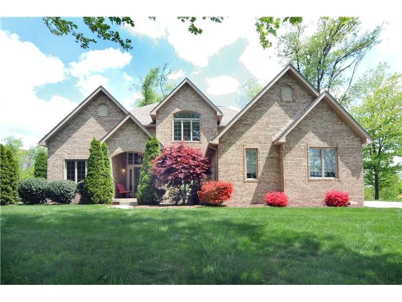 Exterior Front. This custom built 4 bedroom 3.5 ba