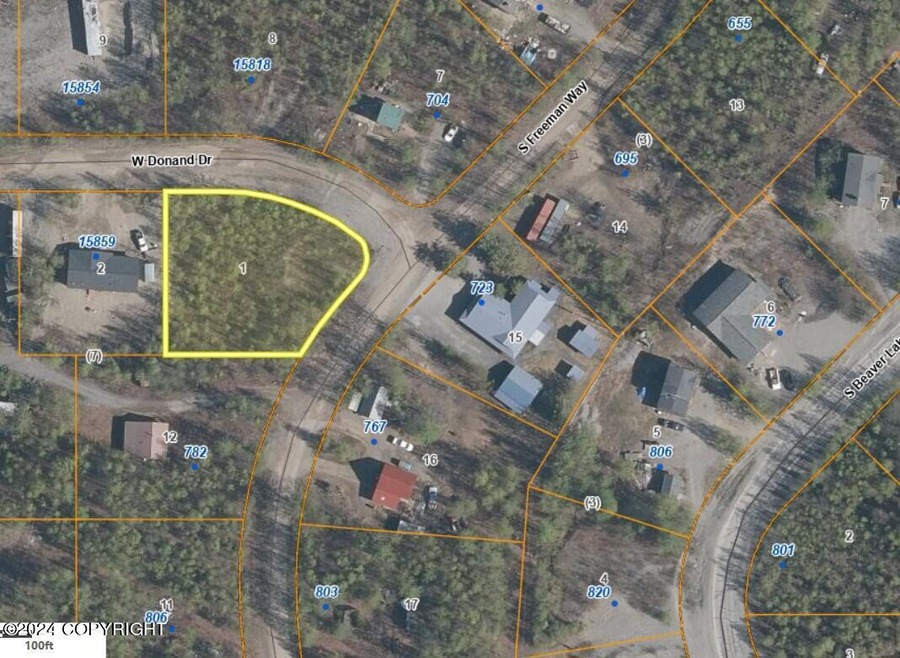 Aerial of location