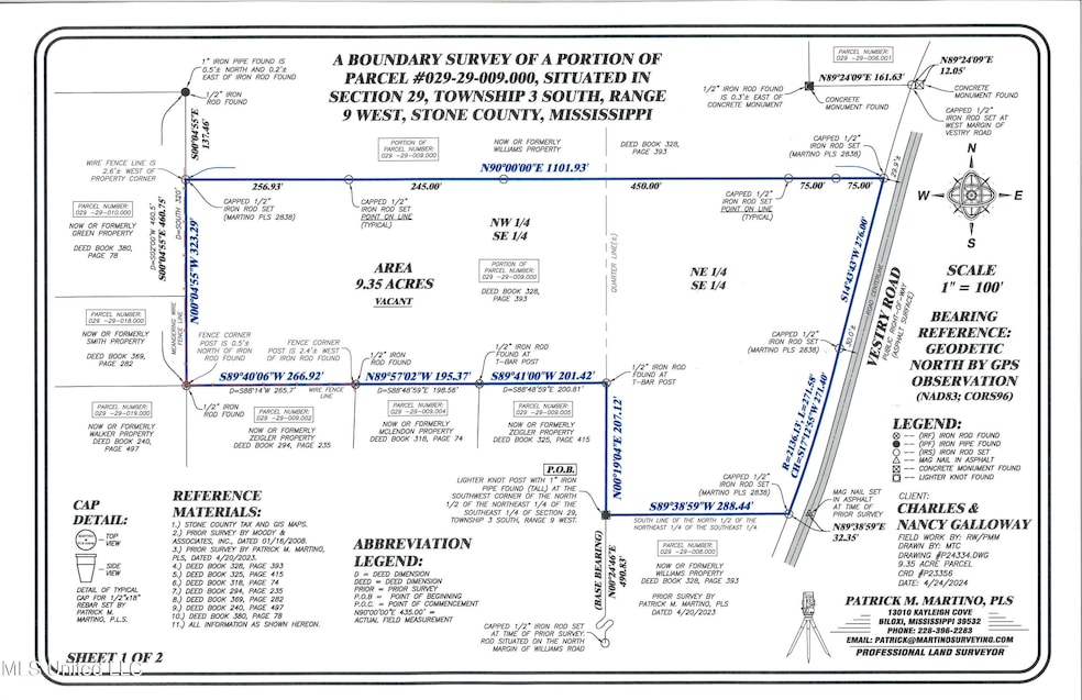 9.35 Acres Vestry Road