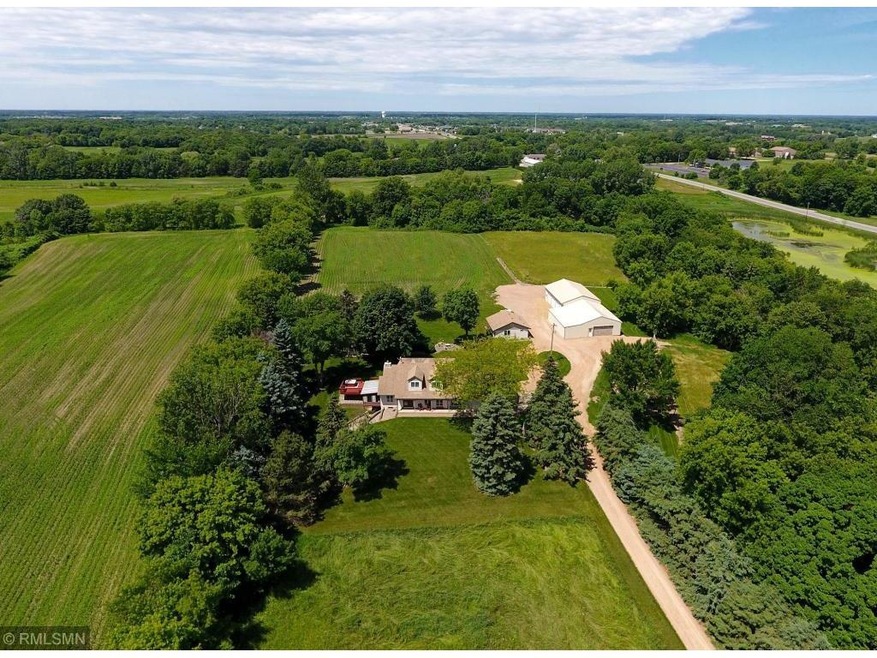 Main house, office and outbuilding/barn