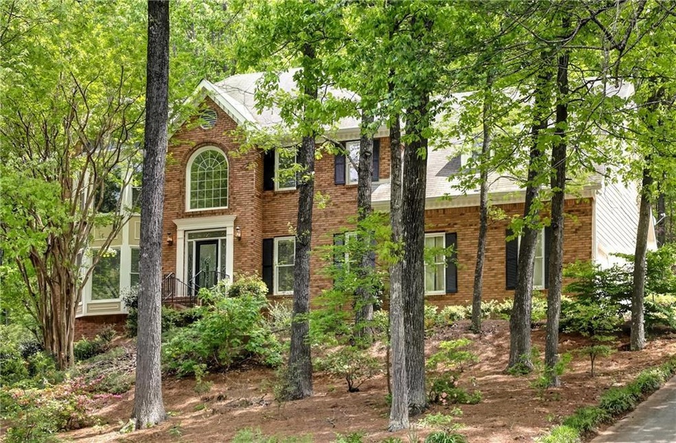 View of colonial-style house