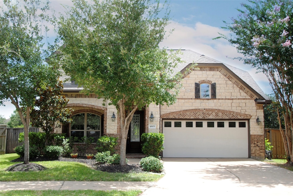 front of the property